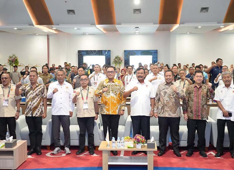 Rakerprov KONI Kaltim 2026, Wagub Seno : KONI Harus Tetap Solid untuk Mengharumkan Kaltim