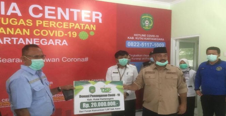 Forum TJSP Donasikan Rp20 Juta untuk Penanganan Covid-19