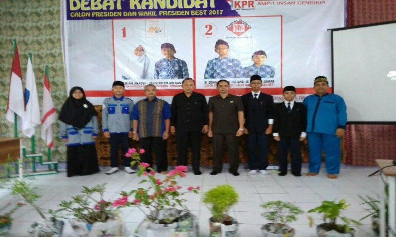 SMPIT Insan Cendikia Tenggarong Seberang Gelar Pemilihan Ketua Osis