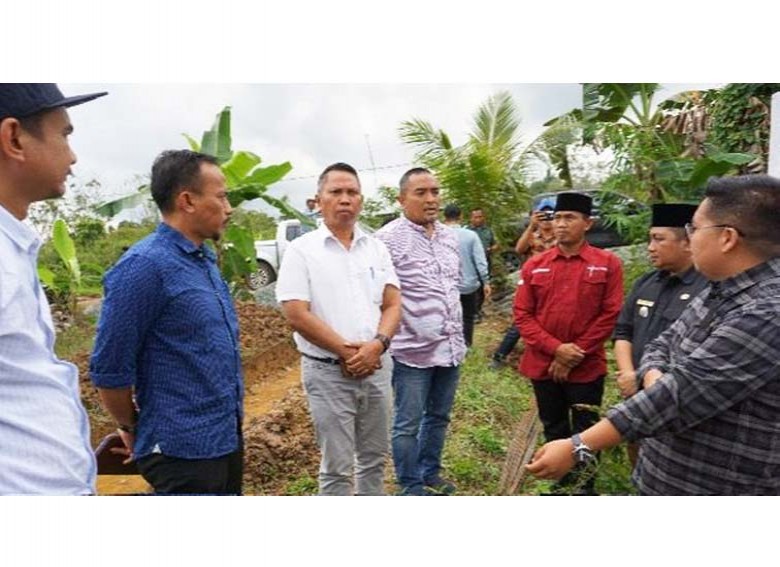 Pembangunan Infrastruktur Pertanian di Sidomulyo Telah Dirasakan Petani