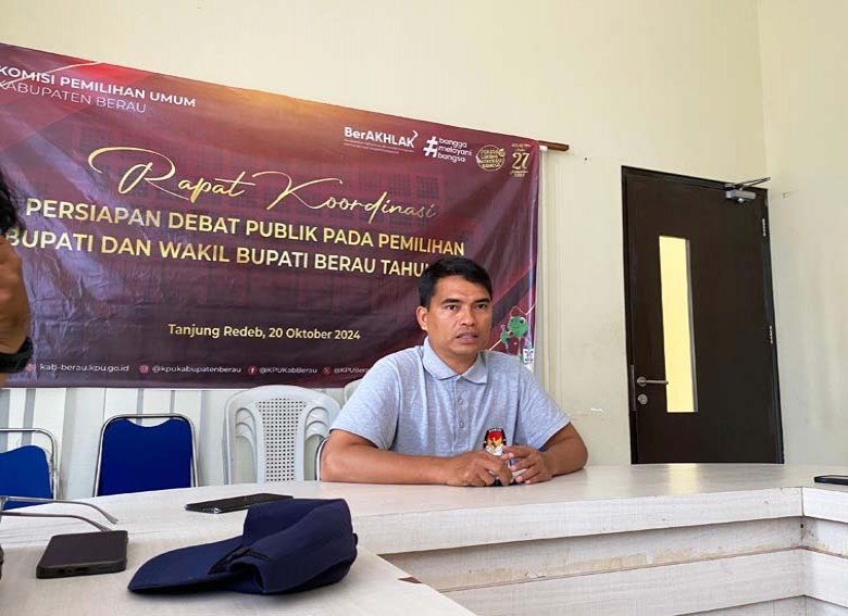 KPU Berau Gelar Rapat Koordinasi Persiapan Debat Publik Calon Bupati Wakil Bupati 2024, Siaran Live Beralih ke TRANS 7