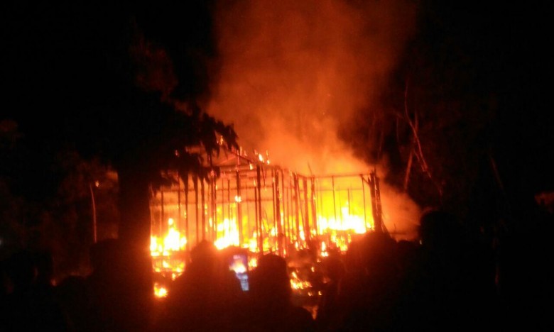 Ditinggal Acara Keluarga, 1 Rumah di Sebulu Hangus Terbakar