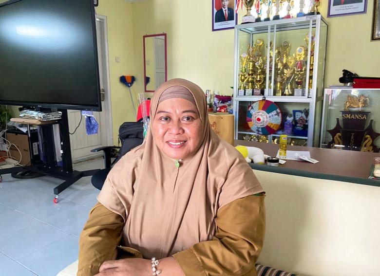 Maksimalkan Proses Pembelajaran, SMP Negeri 3 Tenggarong Manfaatkan Bantuan Sapras Disdikbud Kukar