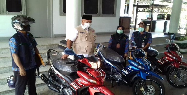 Tunjang Kinerja, Relawan TKSK se Kukar Dapat Bantuan Kendaraan Dinas
