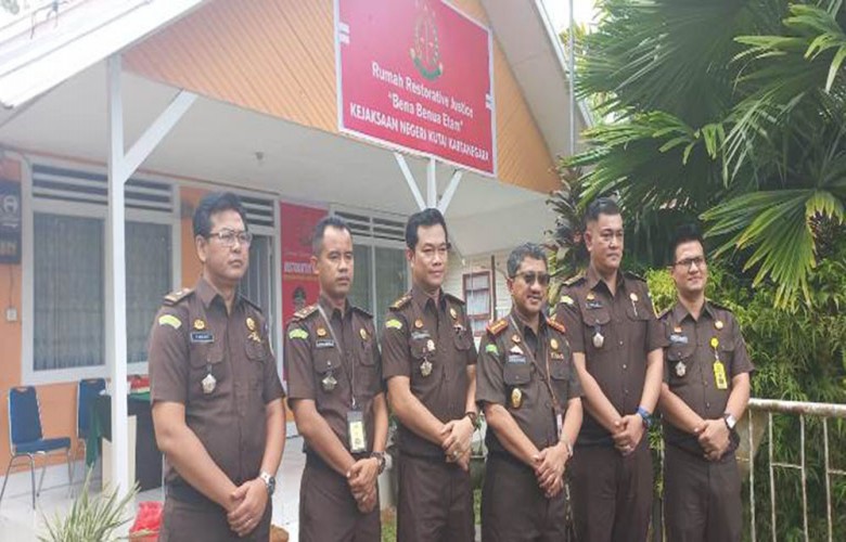 Kejaksaan Negeri Kukar Launching Rumah Restorative Juctice “Bena Benua Etam”