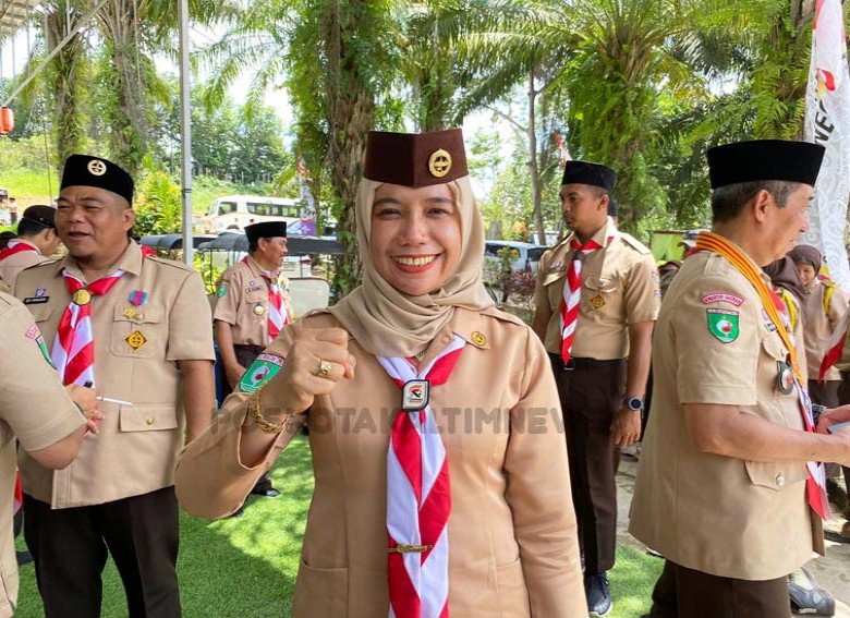 Peringatan Hari Pramuka Ke-63 Tahun, Farida : Anggota Pramuka Harus Menjadi Pemimpin dan Miliki Jiwa Kuat