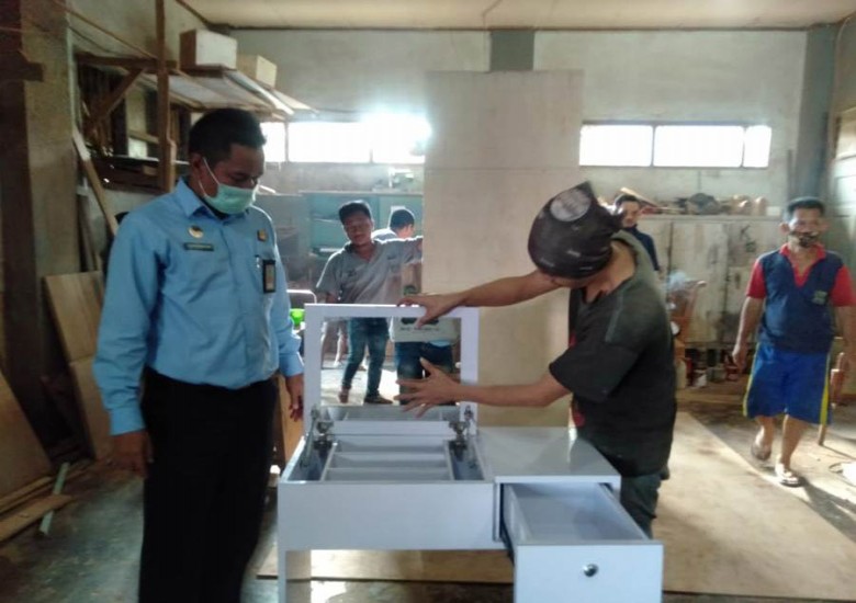 Warga Binaan Lapas Tenggarong di Bekali Keterampilan