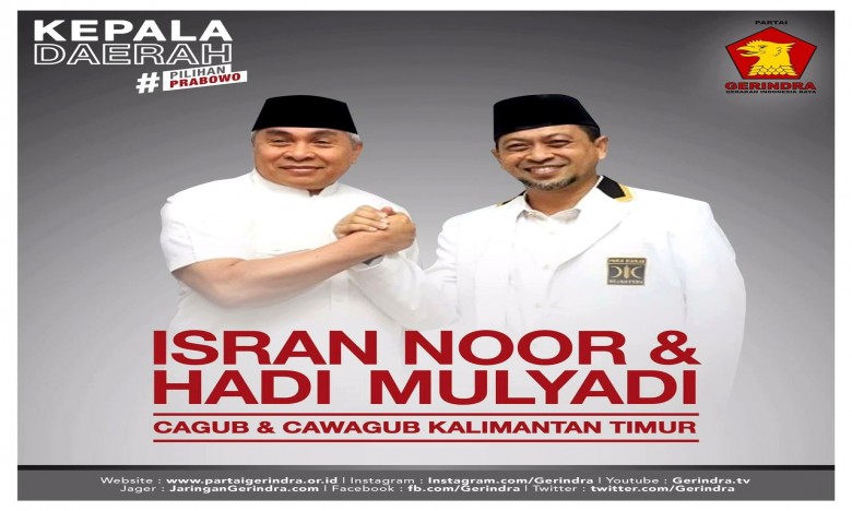 Isran-Hadi Menangi Pilgub Kaltim, Ini Rincian Perolehan Suara