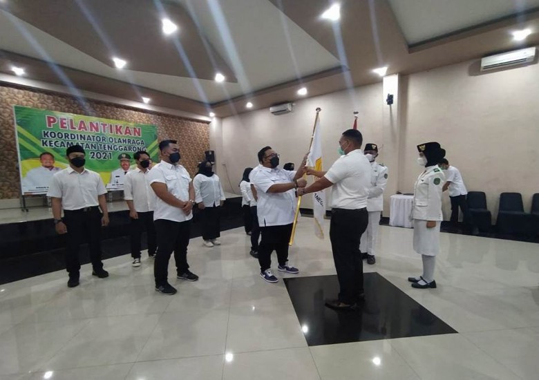 KOK Tenggarong Dilantik, Plh Bupati Minta Inventarisir Potensi Atlet