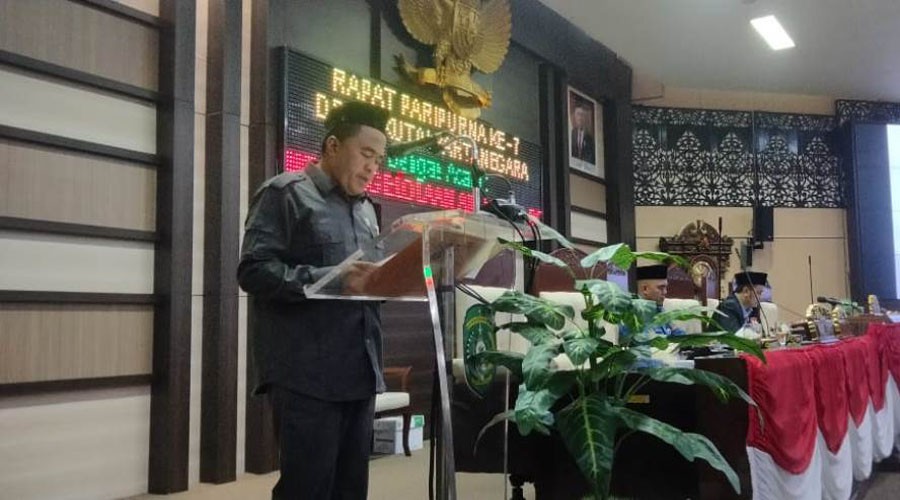 DPRD Kukar Gelar Rapat Paripurna Penyampaian Lima Rancangan Peraturan Daerah