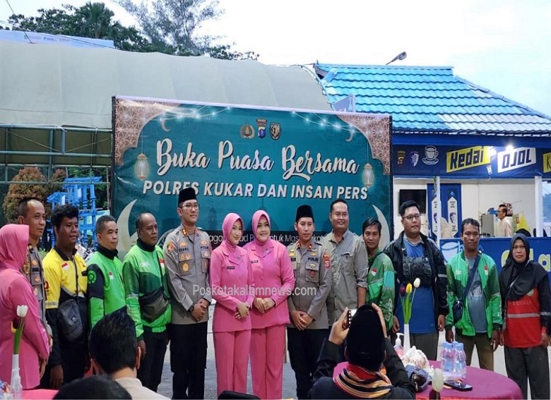 Sinergi dan Keakraban Ramadan, Polres Kukar Gelar Bukber Bersama Wartawan
