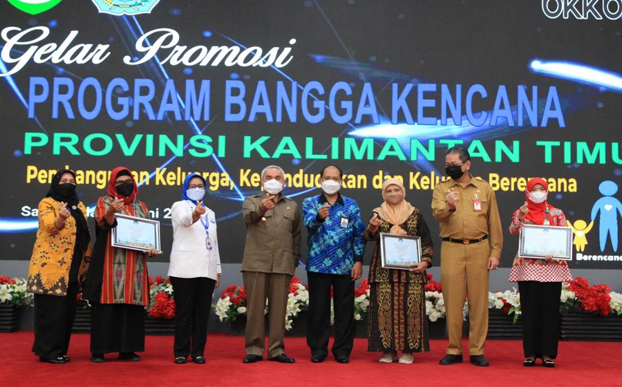 Gubernur dan Ketua TP PKK Kaltim akan Terima Manggala Karya Kencana