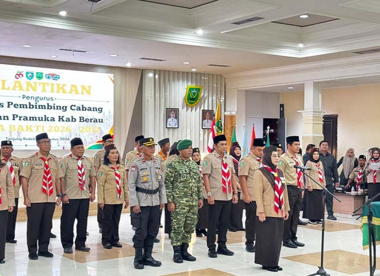 Pramuka Jangan Hanya Jadi Organisasi Seremonial, Bupati Berau : Jadilah Mitra Strategis Pemerintah