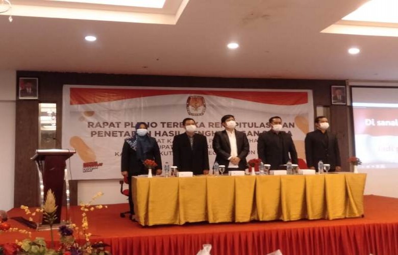 Hasil Penghitungan Suara KPU,  Edi-Rendi Berhasil Raih 200.632 Suara