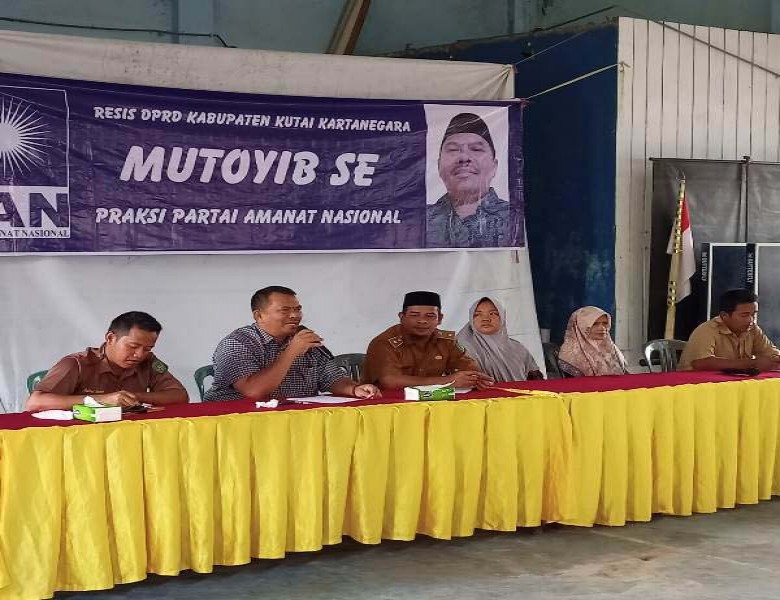 Anggota DPRD Mutoyib Gelar Reses di Muara Wis dan Kota Bangun