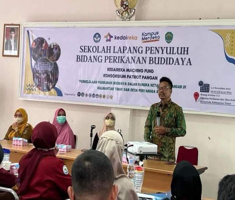 Hadiri Sekolah Lapangan Penyuluh Perikanan Budidaya, Baharuddin Demmu Harap Jadi Solusi Budidaya Berkelanjutan