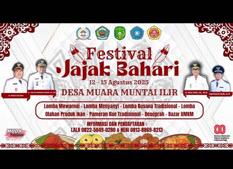 Perkenalkan Aneka Kue Tradisional ke Gen-Z, Desa Muara Muntai Ilir Akan Gelar Festival Jajak Bahari