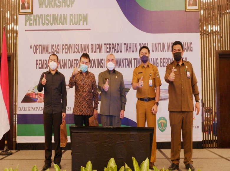 Gubernur Buka Workshop Penyusunan RUPM, Semua Harus Bangkit Meski Covid-19 Masih Melanda