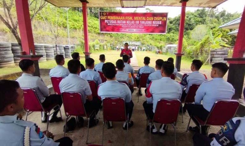 Bintalsik Petugas Rutan Tanjung Redeb di Kompi Brimob Polda Kaltim