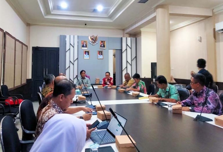 Bertukar Pengalaman, Sekkab M Said Terima Kunjungan Provinsi Kaltara