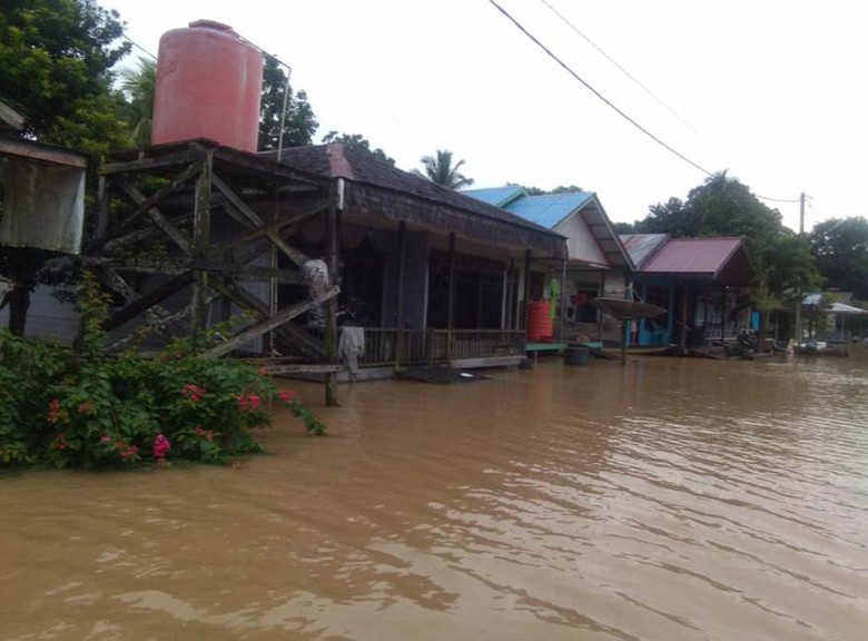 Banjir Rendam Kecamatan Tabang dan Kembang Janggut, 15.623 Warga Terdampak