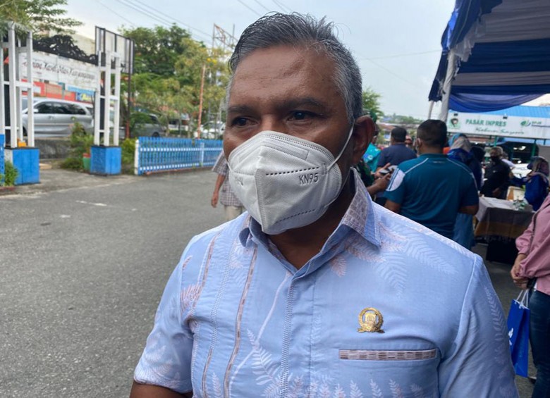 Subari Dukung Aplikasi Laris Pasar di Pasar Inpres Kebun Sayur