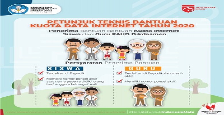 Kemendikbud Resmikan Kebijakan Bantuan Kuota Data Internet 2020