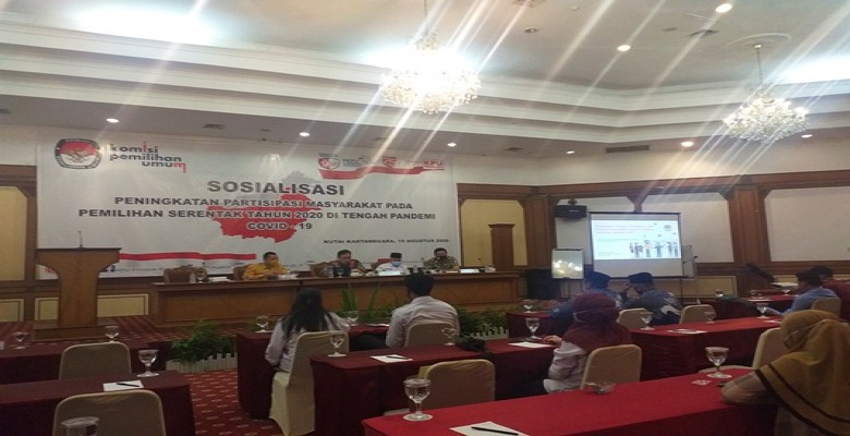 KPU Gelar Sosialisasi Peningkatan Partisipasi Masyarakat di Pilkada Serentak 2020