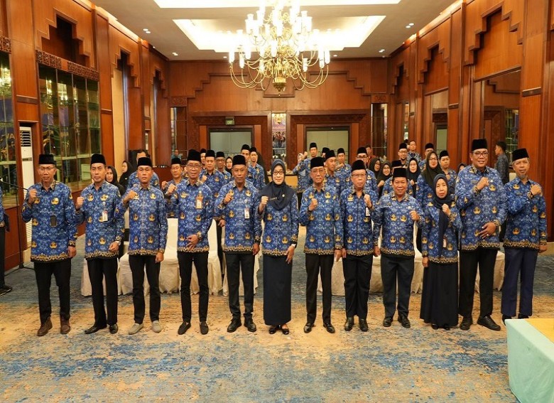 Sekda Sri Kukuhan Dewan Pengurus Korpri Kabupaten Paser