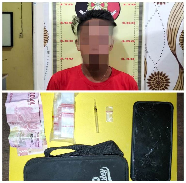 Pengedar Sabu di Kota Bangun Diringkus Polisi