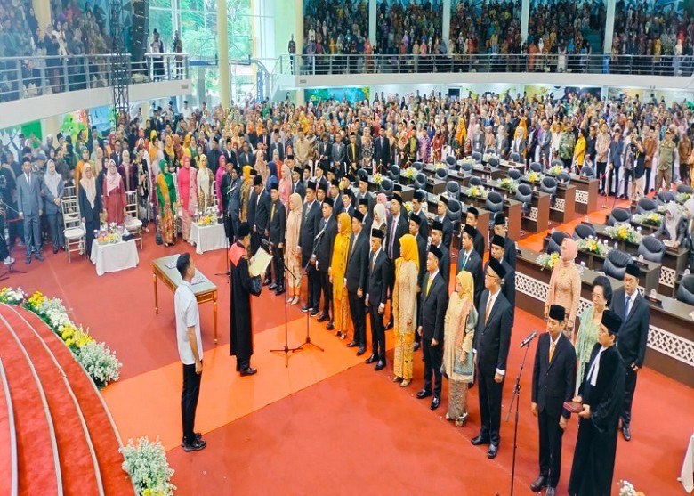 45 Anggota DPRD Balikpapan Periode 2024-2029 Resmi Dilantik