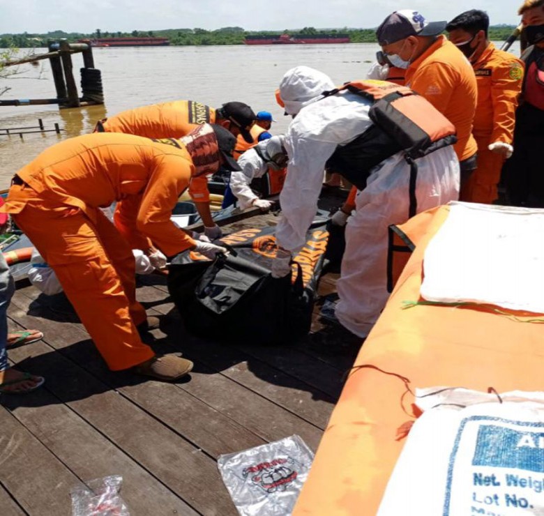 Jasad Pekerja Pencucian Mobil yang Tercebur ke Sungai Mahakam Telah Ditemukan
