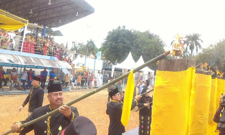 Meriah, Pembukaan Erau 2018