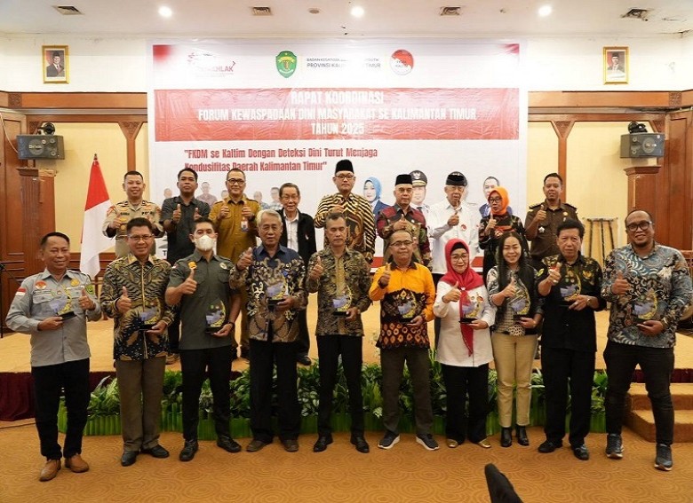 Wagub Seno Buka Rakor FKDM se Kalimantan Timur 2025