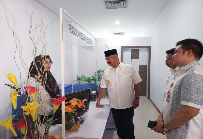 Hari Pertama Masuk Kerja Setelah Libur Lebaran, Bupati Kukar Sidak Sejumlah OPD