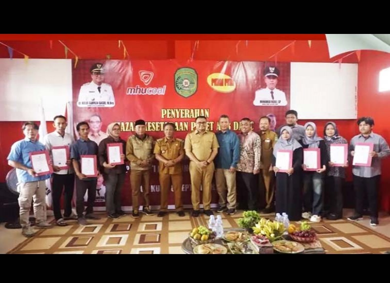 DPMD Apresiasi Kolaborasi Desa Loa Kulu Kota dan PT MHU Dalam Pengentasan Buta Huruf