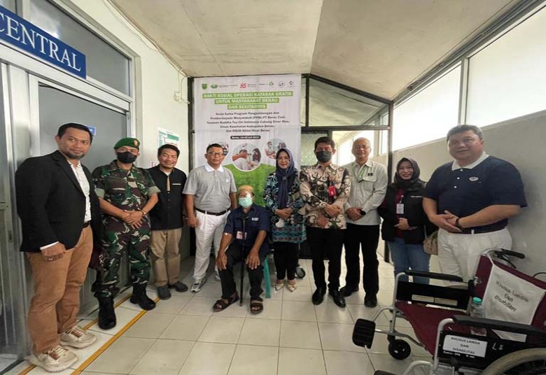 PT Berau Coal Bhakti Sosial Operasi Katarak Gratis, Berkolaborasi dengan Yayasan Tzu Chi Sinar Mas