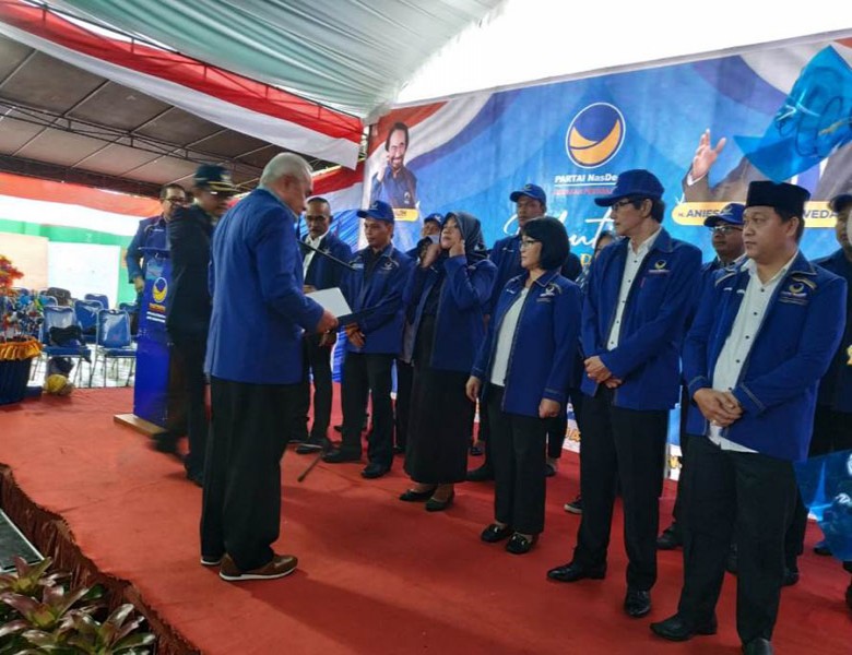 Pengurus DPC NasDem se-Balikpapan Resmi Dilantik