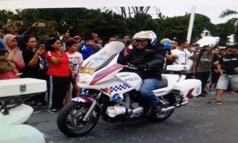 Dirlantas Polda Kaltim Bersama Jasa Raharja Sosialisasi Safety Reading