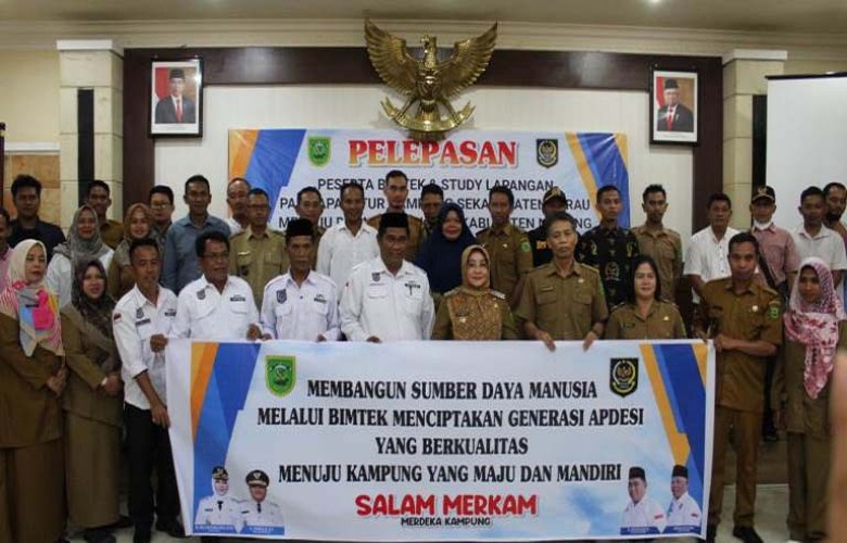 Tingkatkan SDM, Aparatur Kampung Berau Dikirim Belajar ke Malang