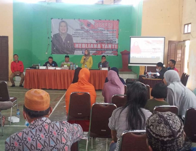 Anggota DPRD Kaltim Herliana Yanti Ajak Masyarakat Gotong Royong Berantas Narkoba