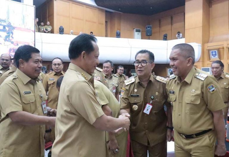 Pj Gubernur Kaltim Hadiri Rakor Penjabat Kepala Daerah