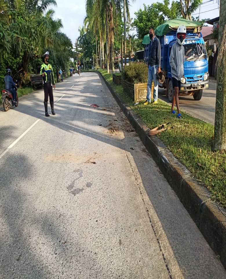 Satu Orang Meninggal Dunia Akibat Laka Lantas di Jalur Dua Tenggarong Seberang