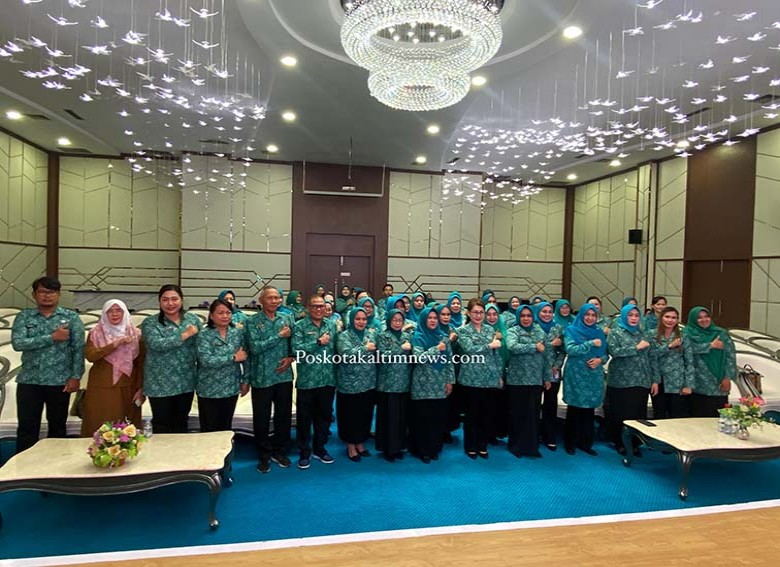 TP PKK Kaltara Lakukan Kunjungan ke Kutai Kartanegara
