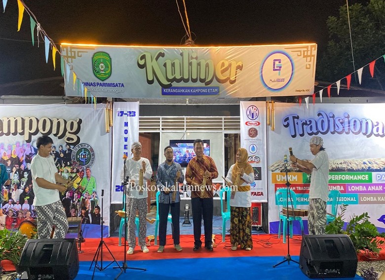 Festival Kampoeng Kuliner Tradisional Kelurahan Baru Hadirkan Makanan Khas Kutai