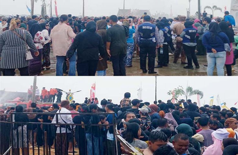 Antusias, Ribuan Warga Ikuti Ritual Belimbur
