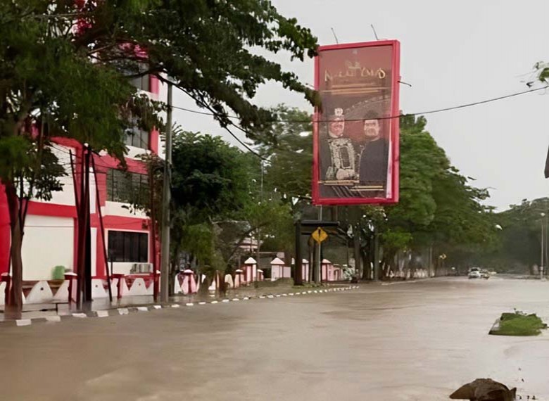 Atasi Masalah Banjir di Samping Kantor Bupati, Pemkab Kukar Akan Bangun Kanal Lebih Besar
