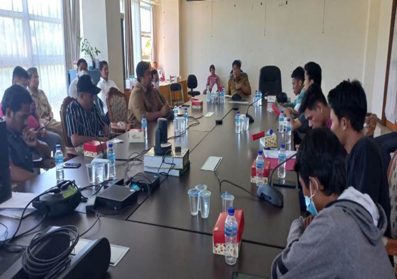 Busur Kukar Datangi Dinas PU, Pertanyakan Proyek Drainase Tenggarong