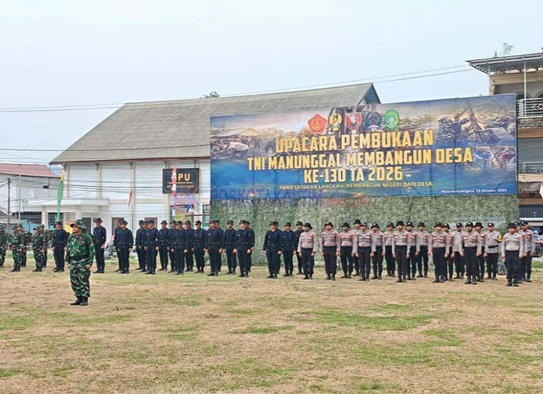 DPMD Kukar Nilai TMMD Bantu Jawab Kebutuhan Masyarakat Desa