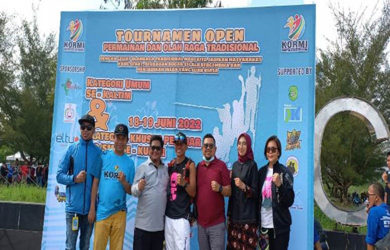 KORMI Kukar Gelar Tournamen Open Permainan dan Olahraga Tradisional